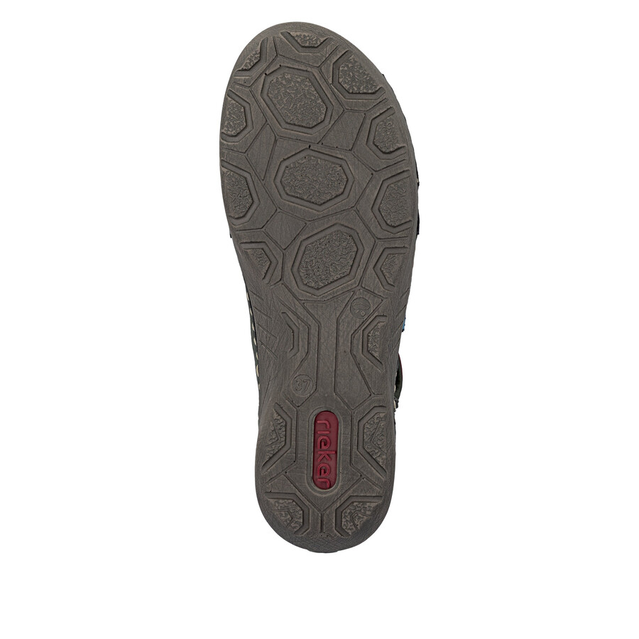 bottes vertes à fermeture éclair pour femmes rieker 72581-54