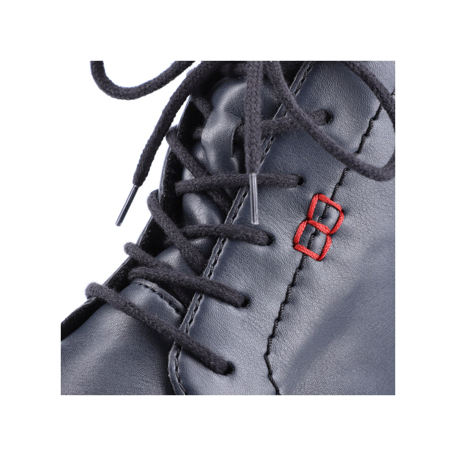 bottes bleues à fermeture éclair pour femmes rieker 73500-14