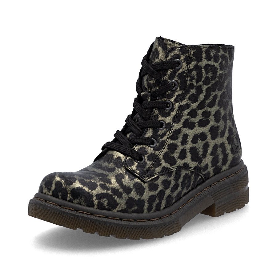 bottes à fermeture éclair multiples pour femmes rieker 78240-90