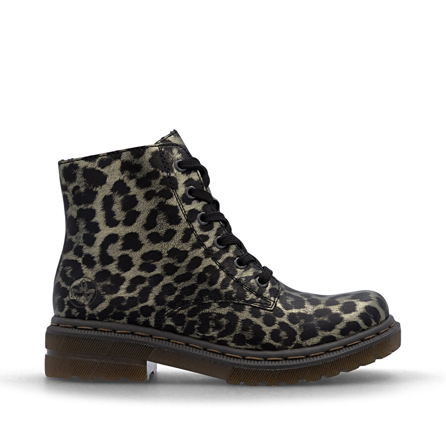 bottes à fermeture éclair multiples pour femmes rieker 78240-90