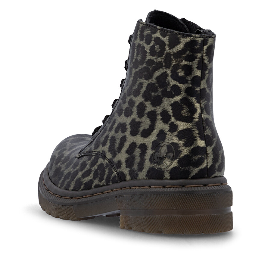 bottes à fermeture éclair multiples pour femmes rieker 78240-90