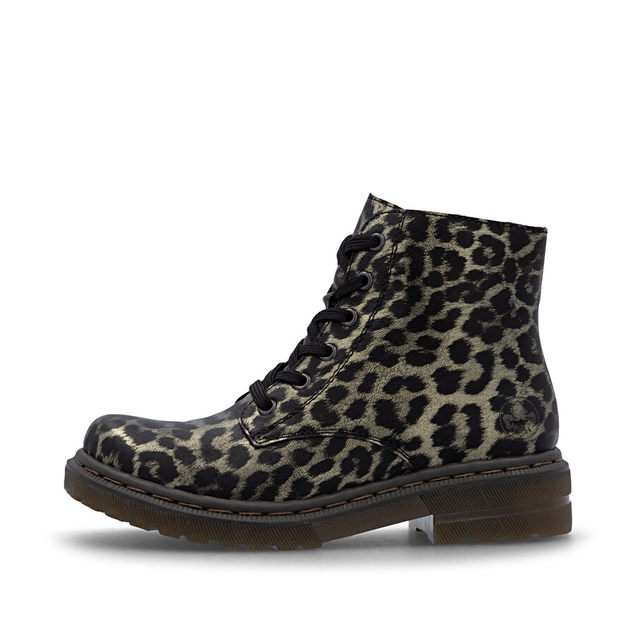 bottes à fermeture éclair multiples pour femmes rieker 78240-90
