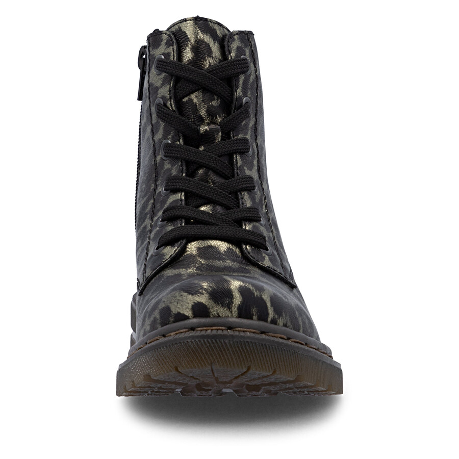 bottes à fermeture éclair multiples pour femmes rieker 78240-90