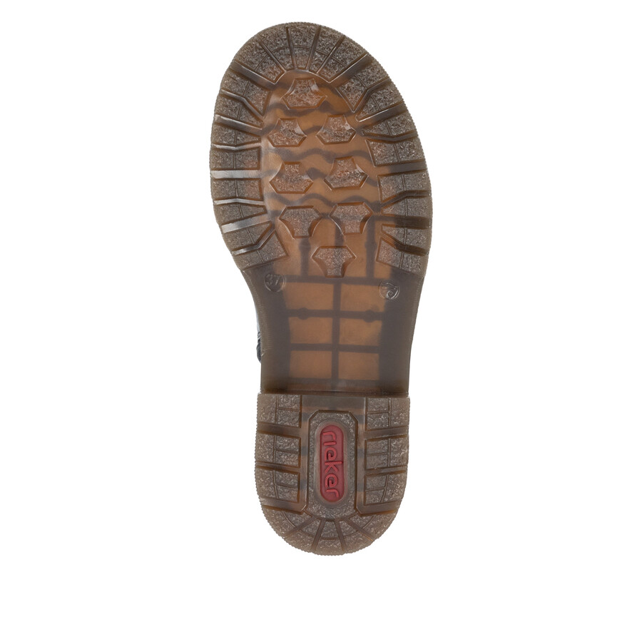 bottes noires à fermeture éclair pour femmes rieker 78250-00