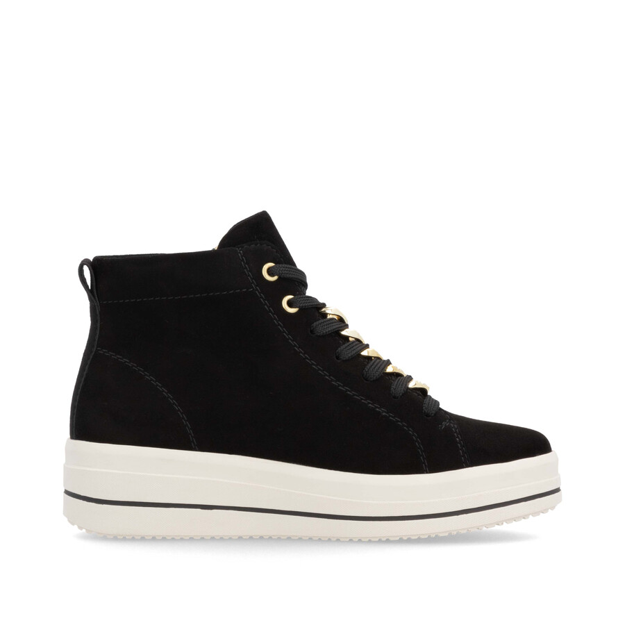 bottes noires à fermeture éclair pour femmes remonte d1c70-02