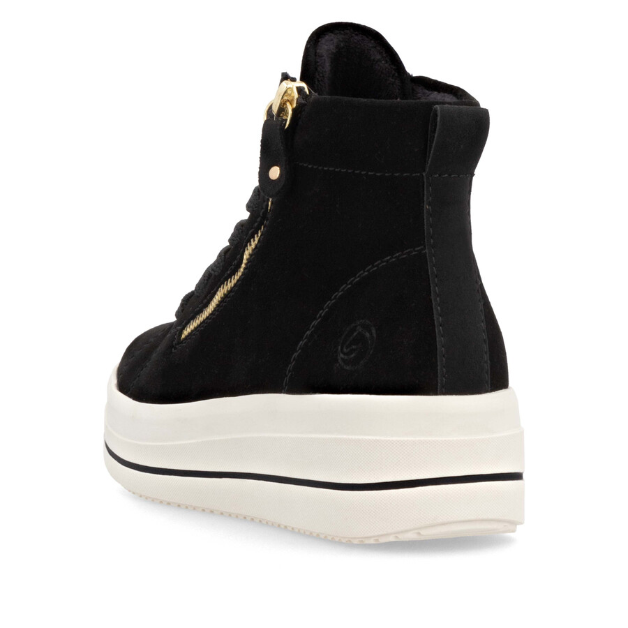 bottes noires à fermeture éclair pour femmes remonte d1c70-02