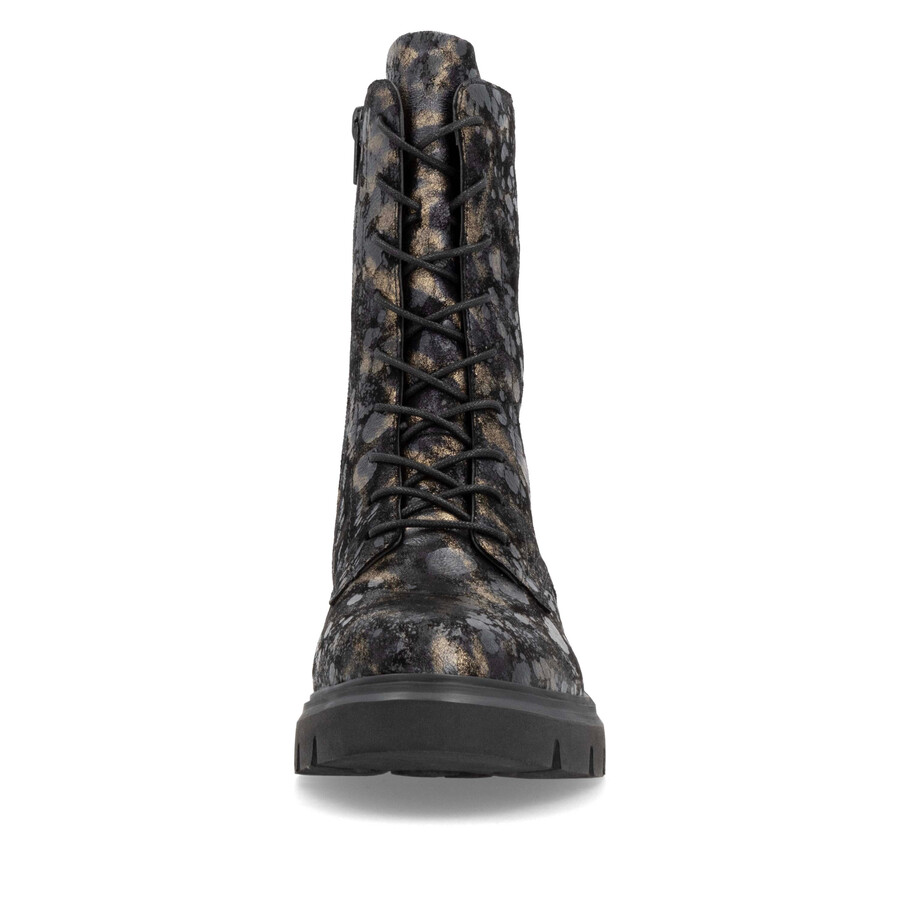bottes noires à fermeture éclair pour femmes remonte d1w72-03