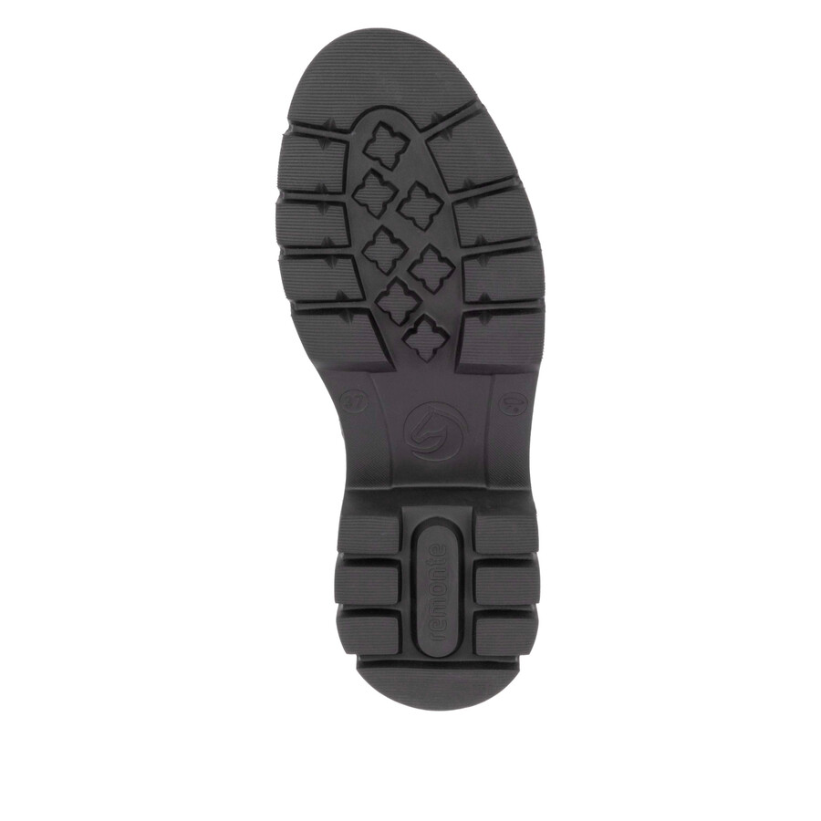 bottes noires à fermeture éclair pour femmes remonte d1w72-03