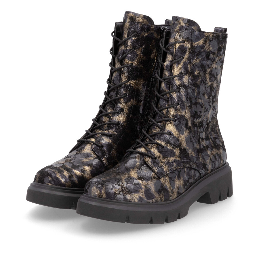 bottes noires à fermeture éclair pour femmes remonte d1w72-03