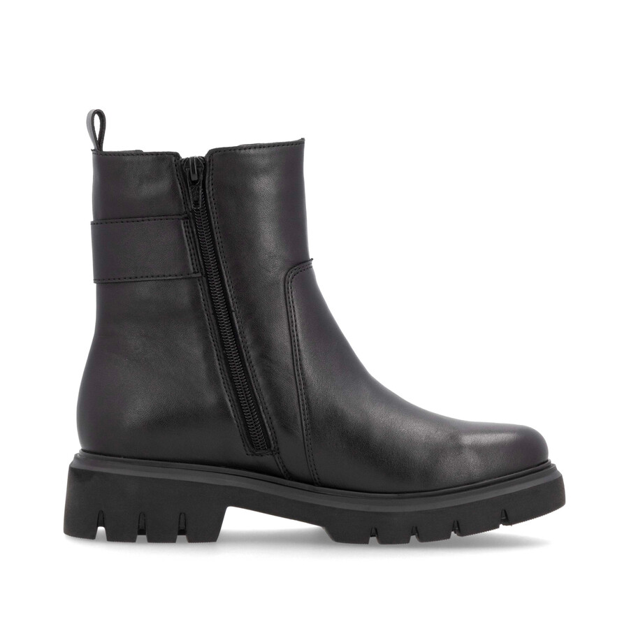 bottes noires à fermeture éclair pour femmes remonte d1w74-00