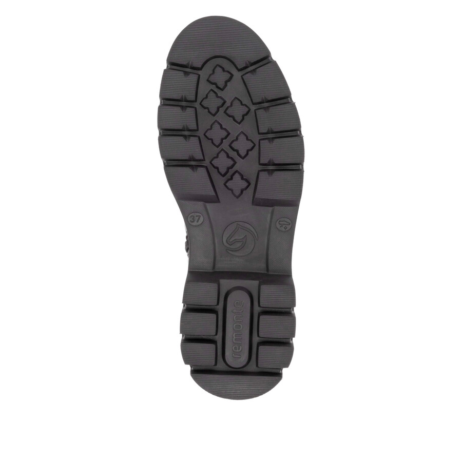 bottes noires à fermeture éclair pour femmes remonte d1w74-00