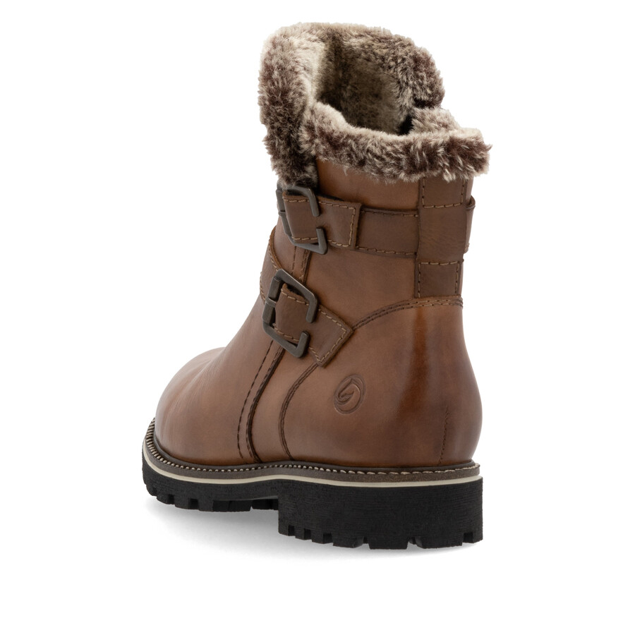 bottes marron à fermeture éclair pour femmes remonte d8484-24