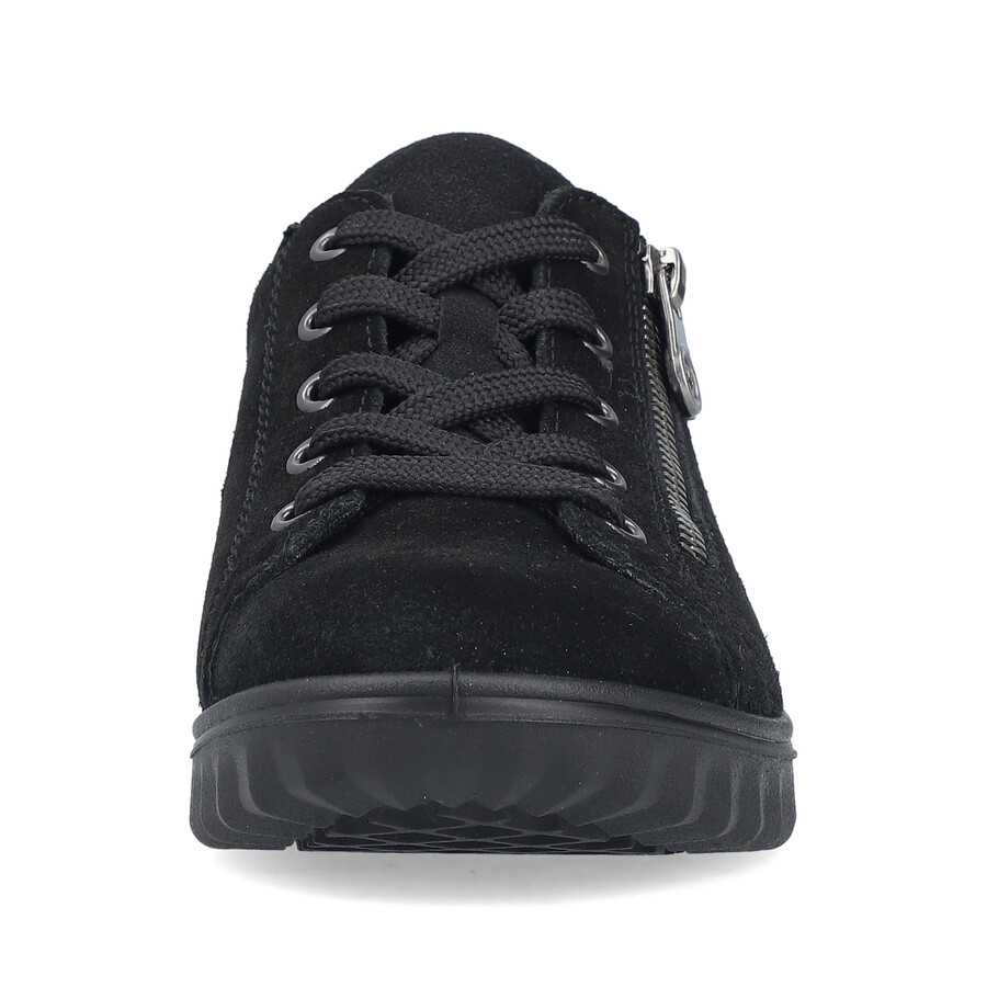 chaussures noires à fermeture éclair pour femmes rieker 59000-00