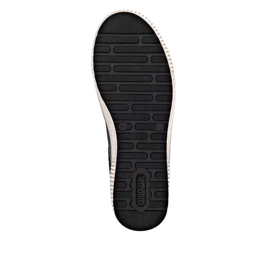 chaussures bleues à fermeture éclair pour femmes remonte d0700-15