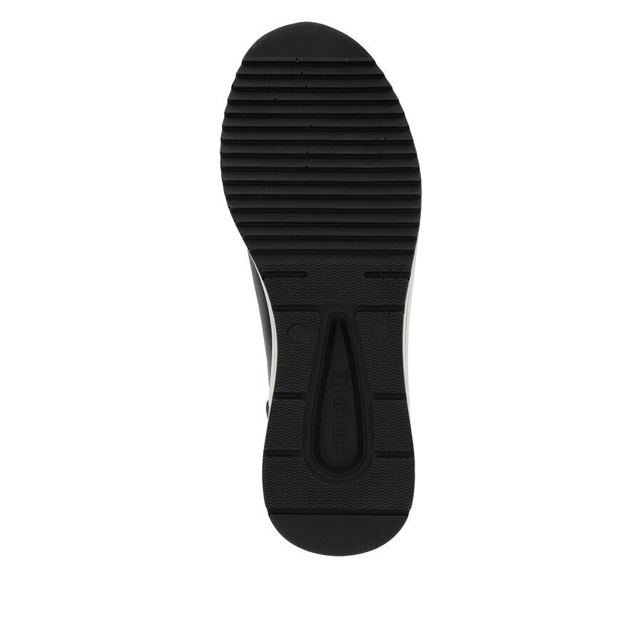 chaussures noires à fermeture éclair pour femmes remonte d0t03-01