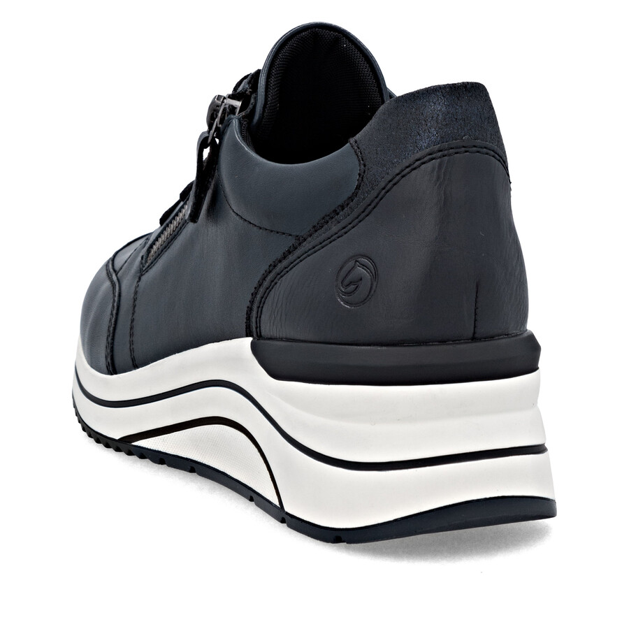 chaussures bleues à fermeture éclair pour femmes remonte d0t03-15