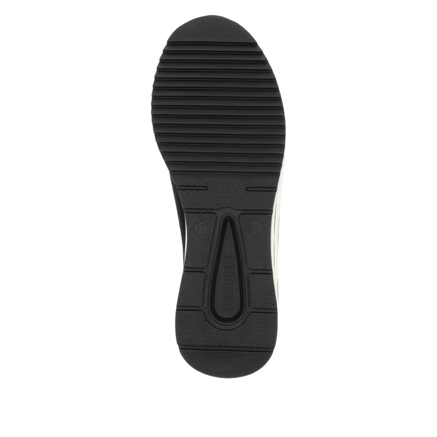 chaussures noires à fermeture éclair pour femmes remonte d0t08-02