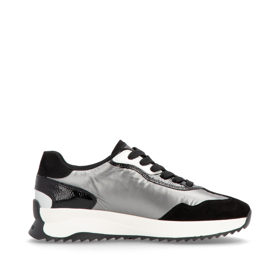 chaussures élastiques grises pour femmes rieker sport w1306-42