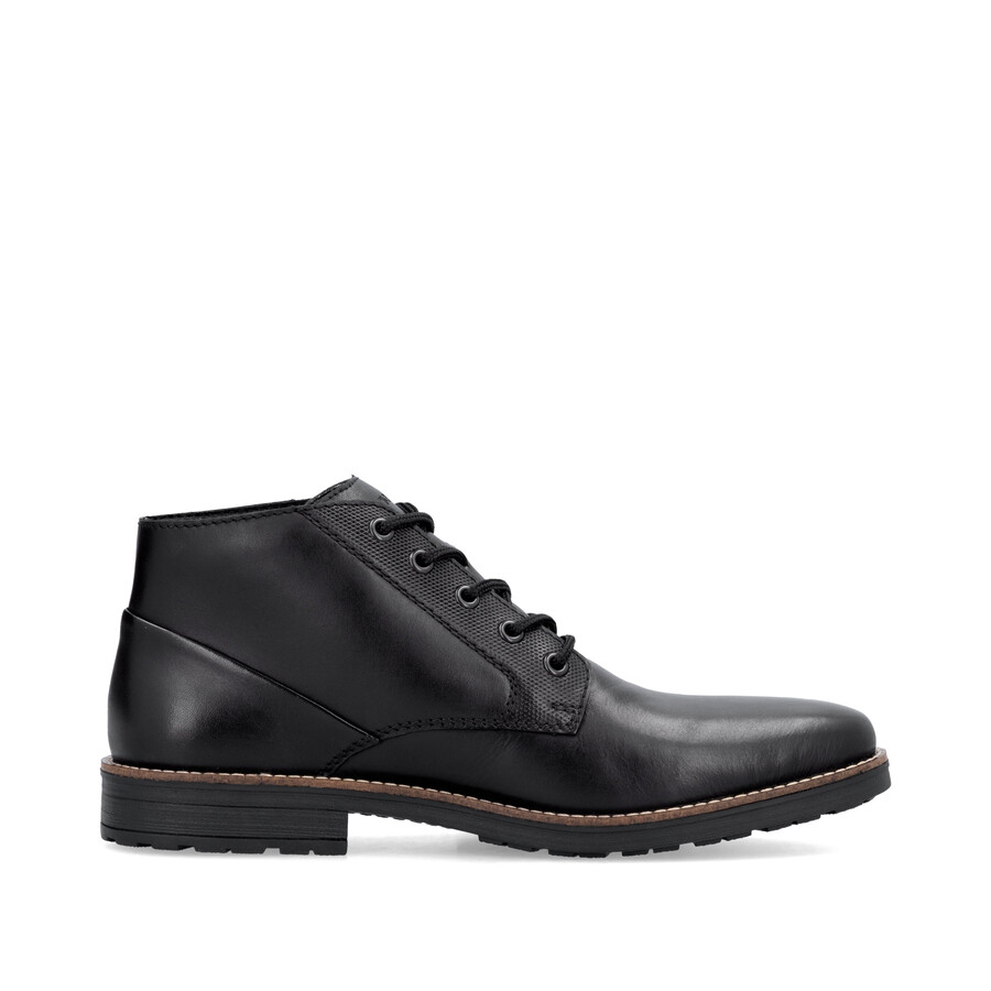 bottes élastiques noires pour hommes rieker 33207-00