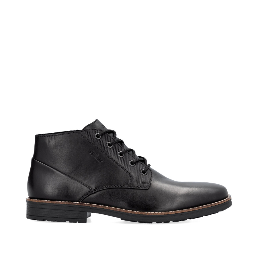 bottes élastiques noires pour hommes rieker 33207-00