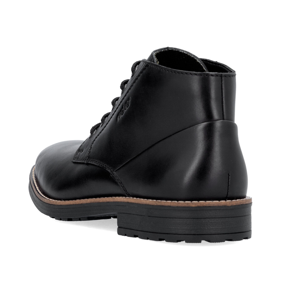 bottes élastiques noires pour hommes rieker 33207-00