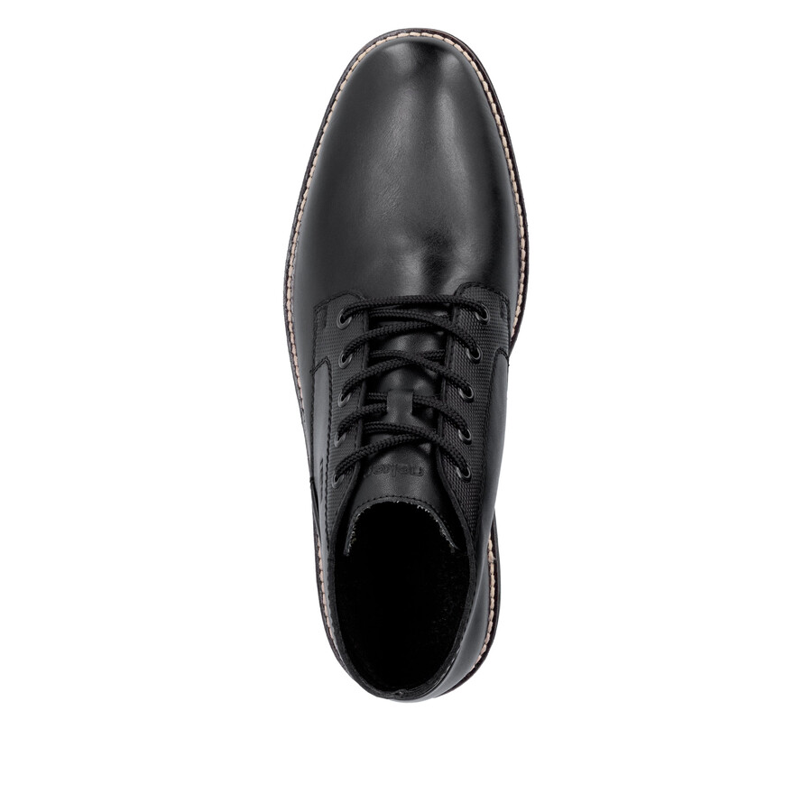 bottes élastiques noires pour hommes rieker 33207-00