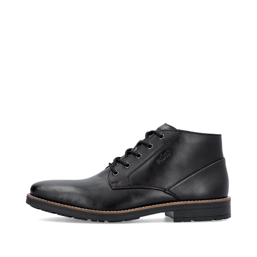 bottes élastiques noires pour hommes rieker 33207-00