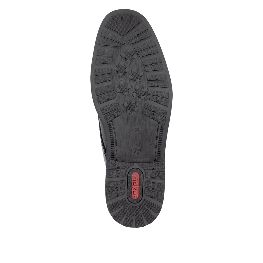 bottes élastiques noires pour hommes rieker 33207-00
