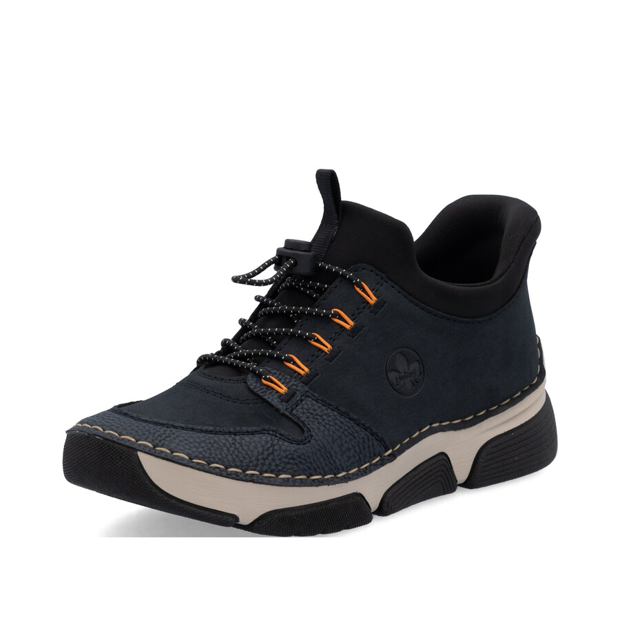 bottes élastiques bleues pour femmes rieker 45963-14