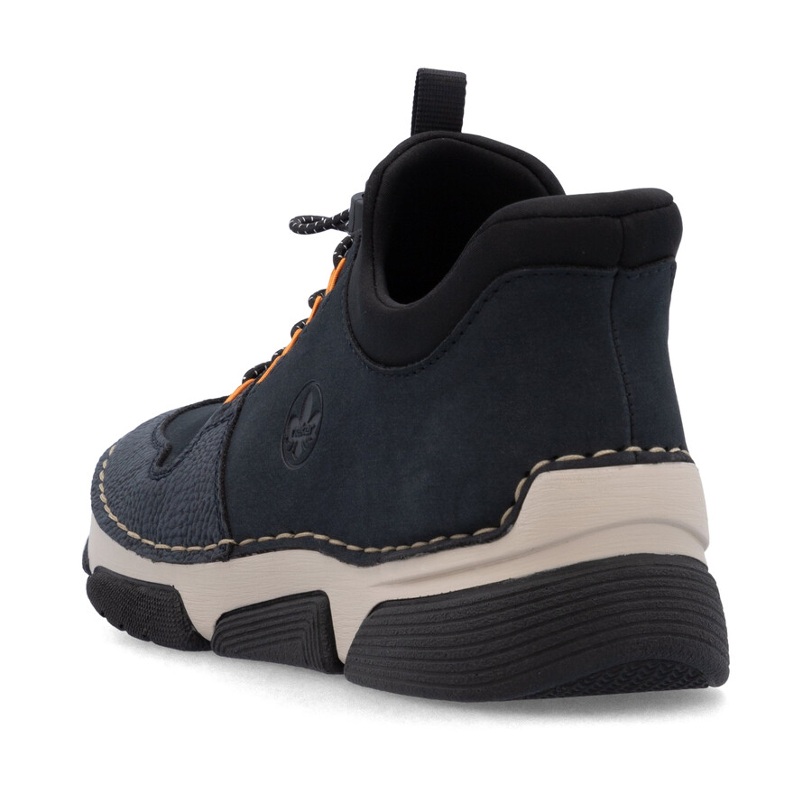 bottes élastiques bleues pour femmes rieker 45963-14