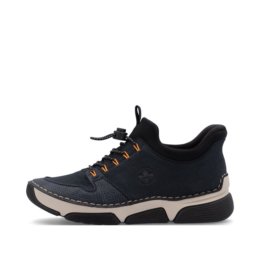 bottes élastiques bleues pour femmes rieker 45963-14