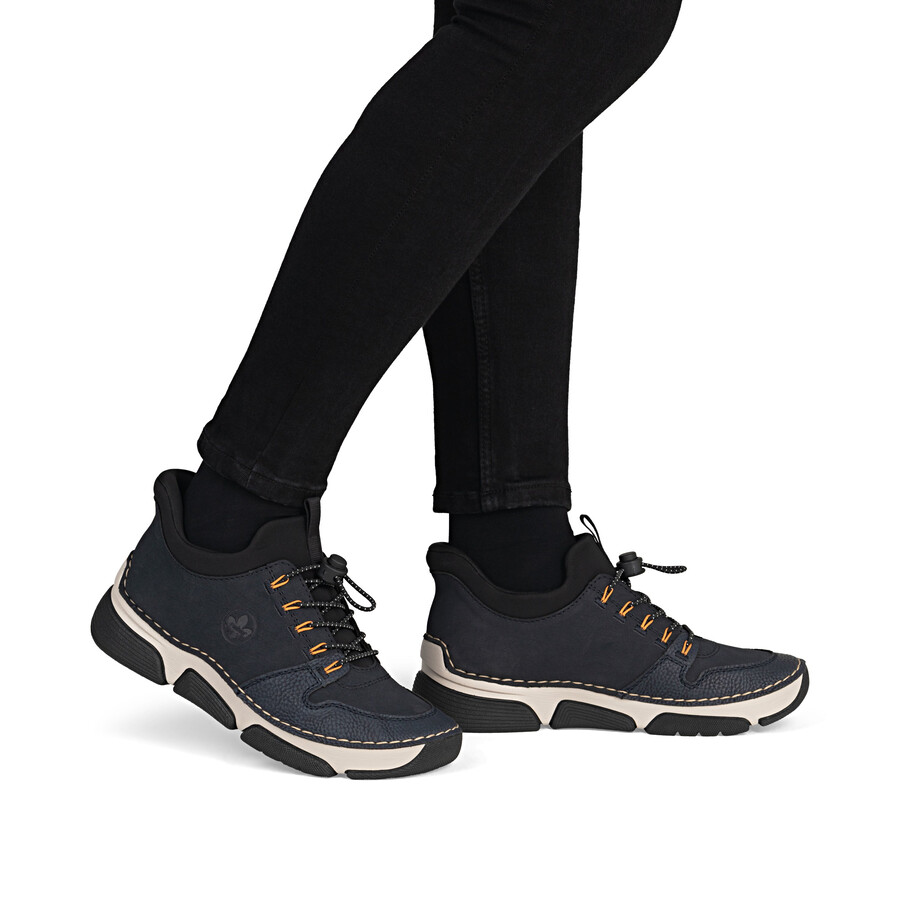 bottes élastiques bleues pour femmes rieker 45963-14