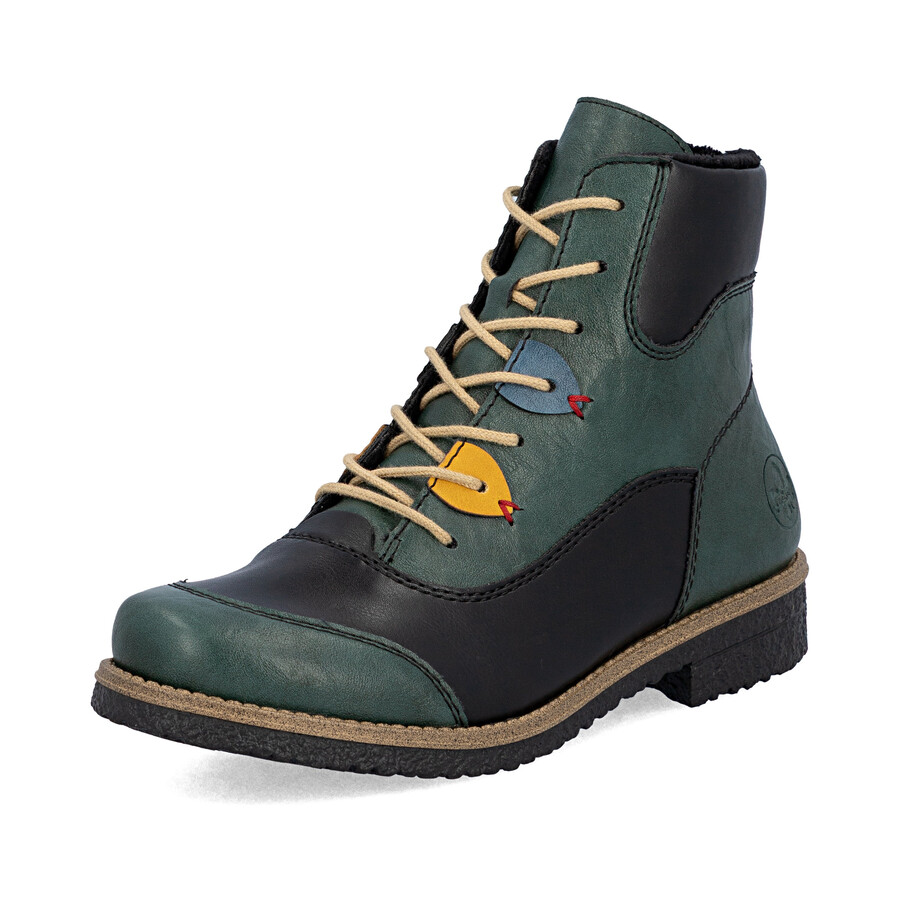 bottes à fermeture éclair multiples pour femmes rieker 73510-90
