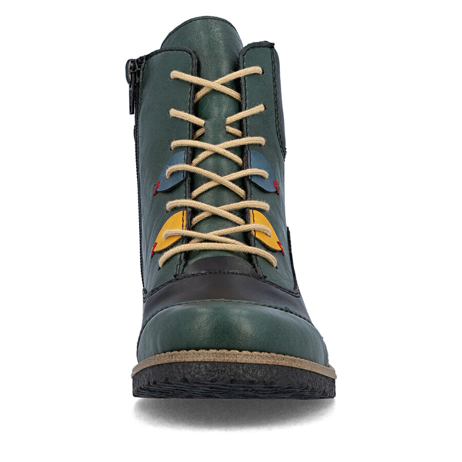 bottes à fermeture éclair multiples pour femmes rieker 73510-90