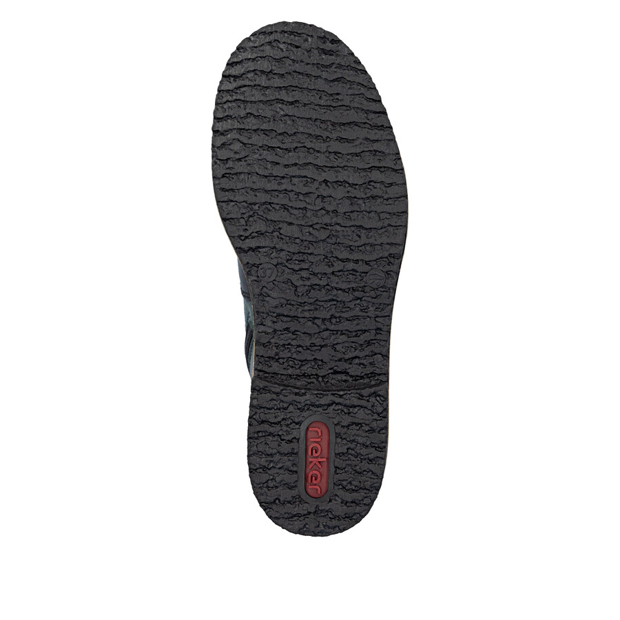 bottes à fermeture éclair multiples pour femmes rieker 73510-90