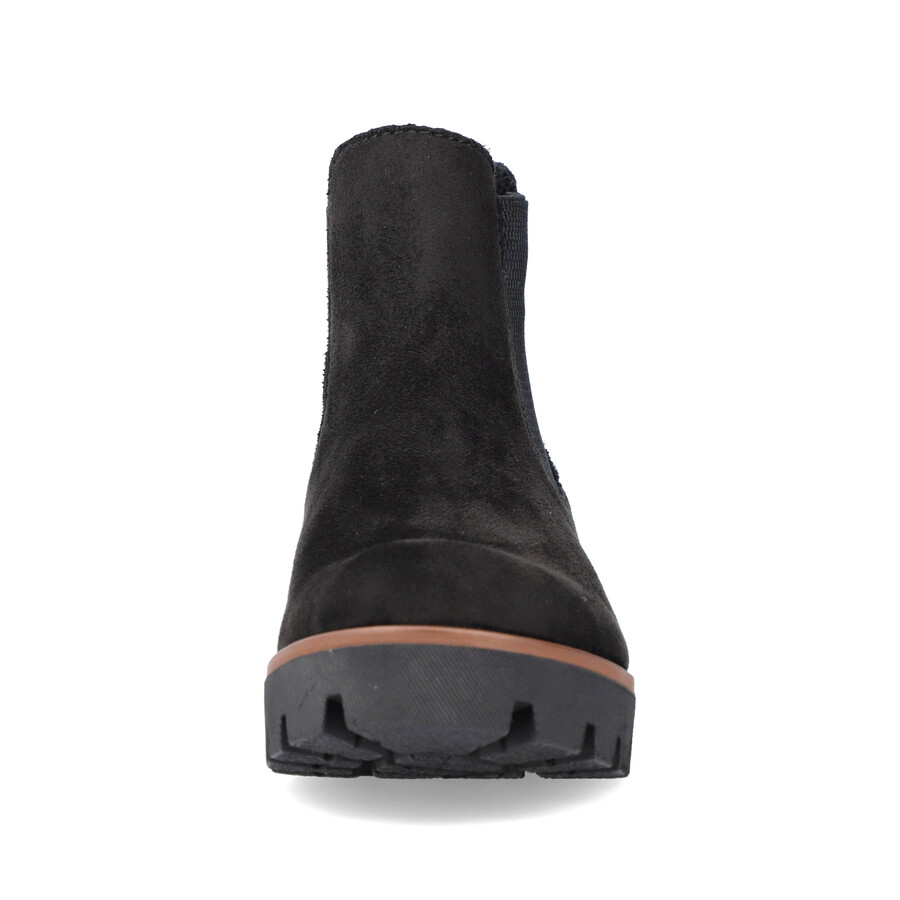 bottes élastiques noires pour femmes rieker 79265-00