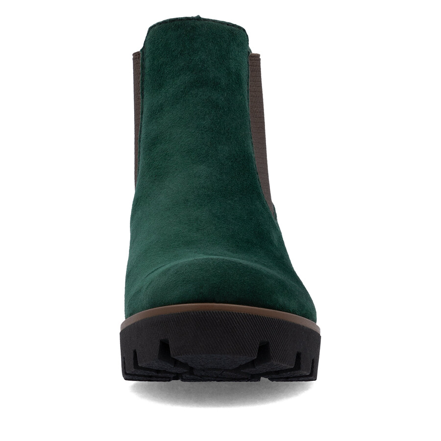 bottes élastiques vertes pour femmes rieker 79265-55