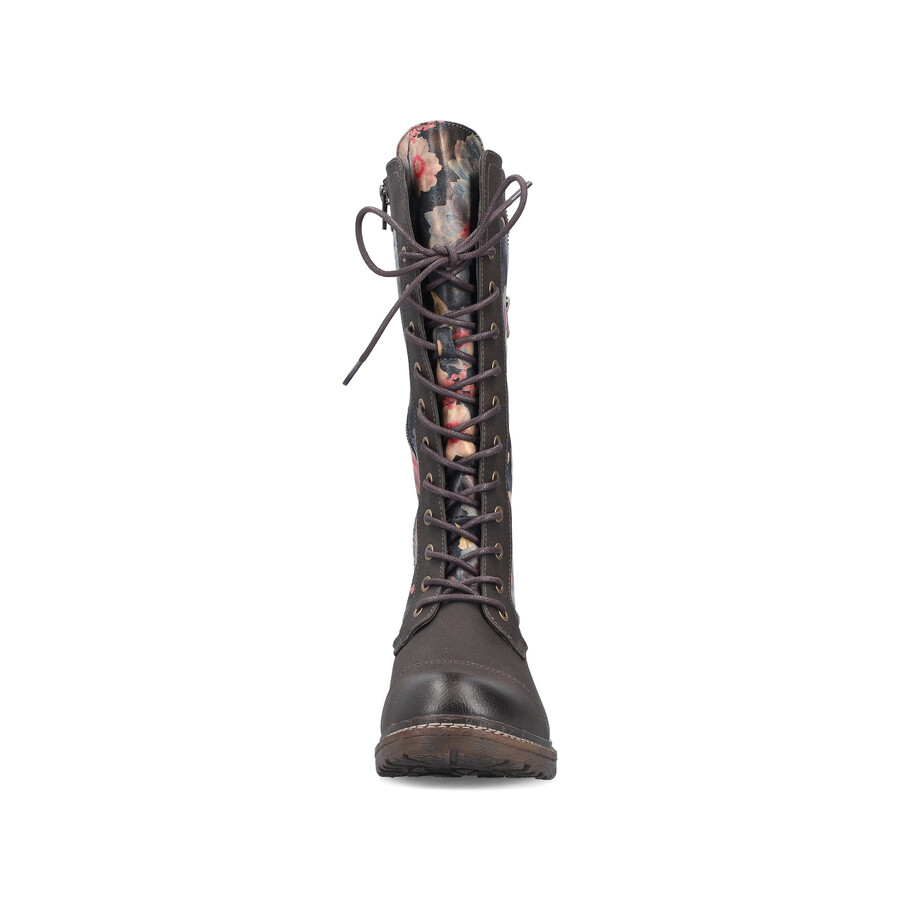 bottes à fermeture éclair multiples pour femmes rieker 94731-91