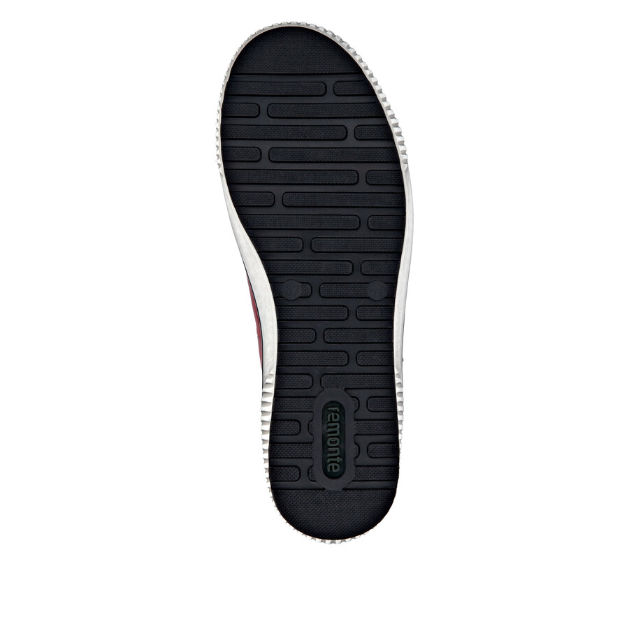 bottes rouges à fermeture éclair pour femmes remonte d0772-36