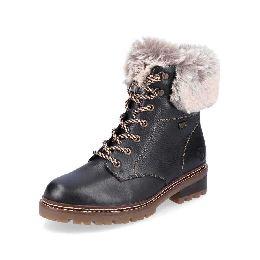 bottes noires à fermeture éclair pour femmes remonte d0b74-01