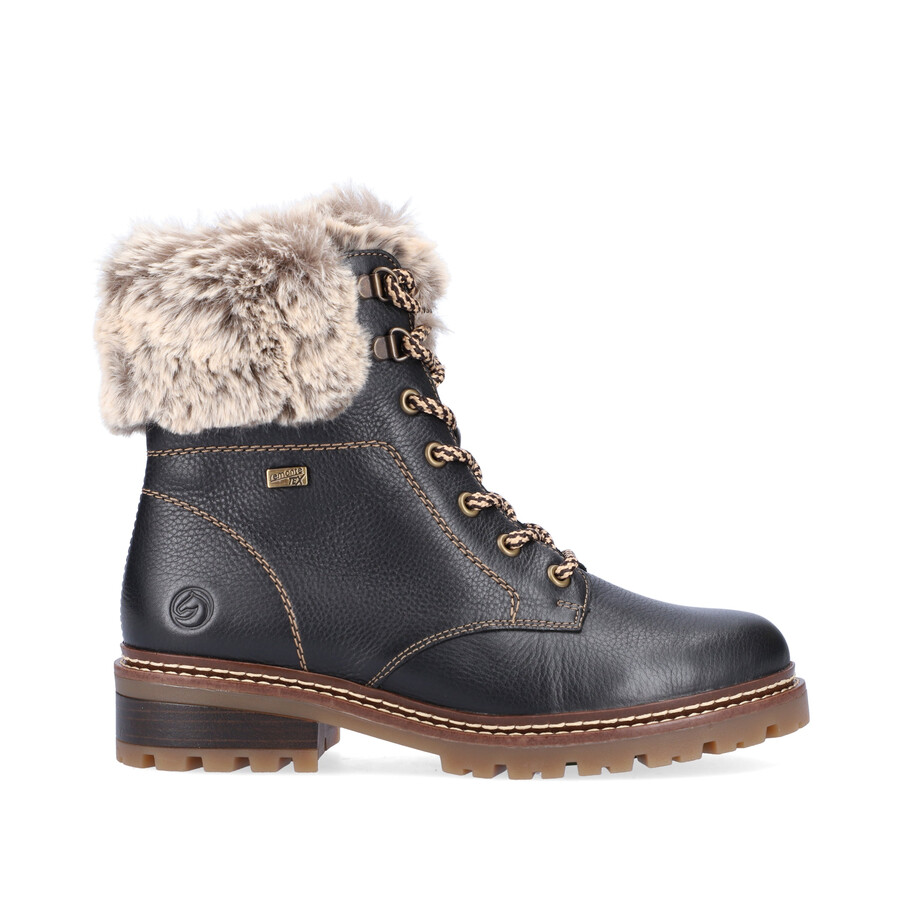 bottes noires à fermeture éclair pour femmes remonte d0b74-01