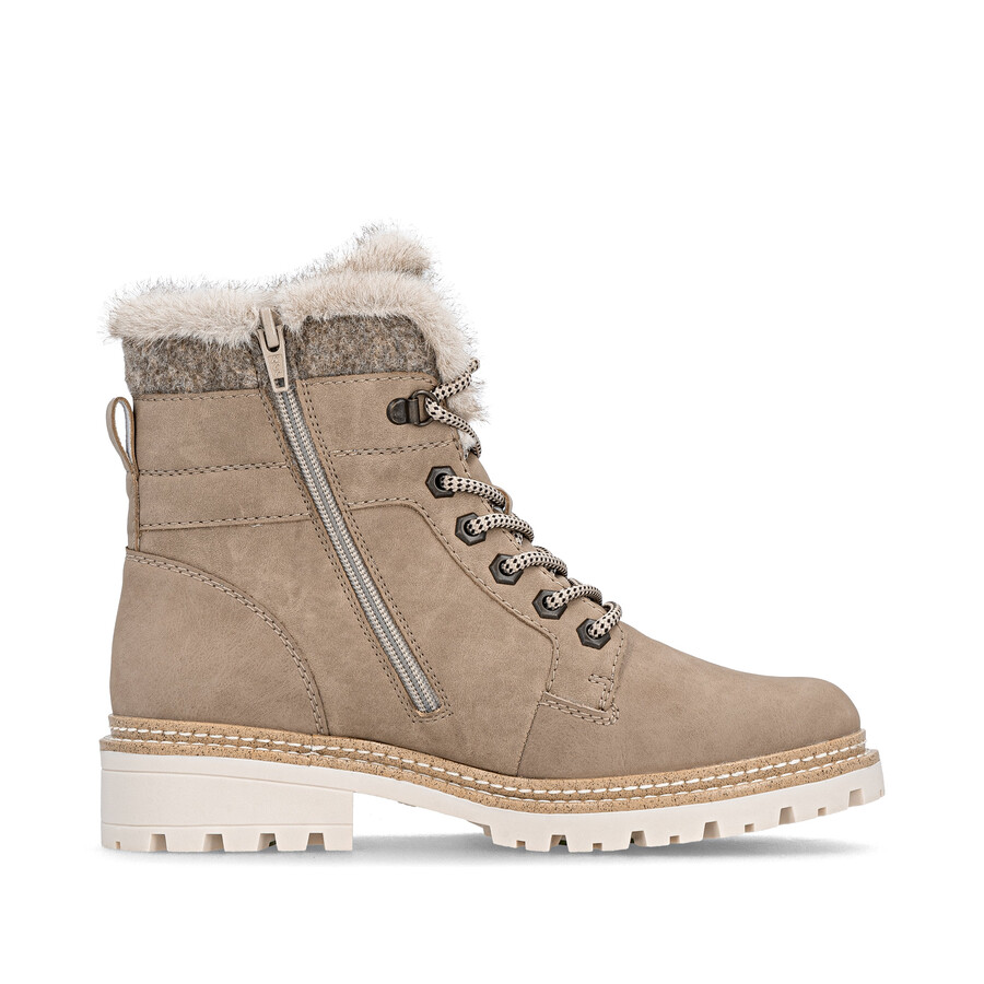 bottes marron à fermeture éclair pour femmes remonte d0b81-20