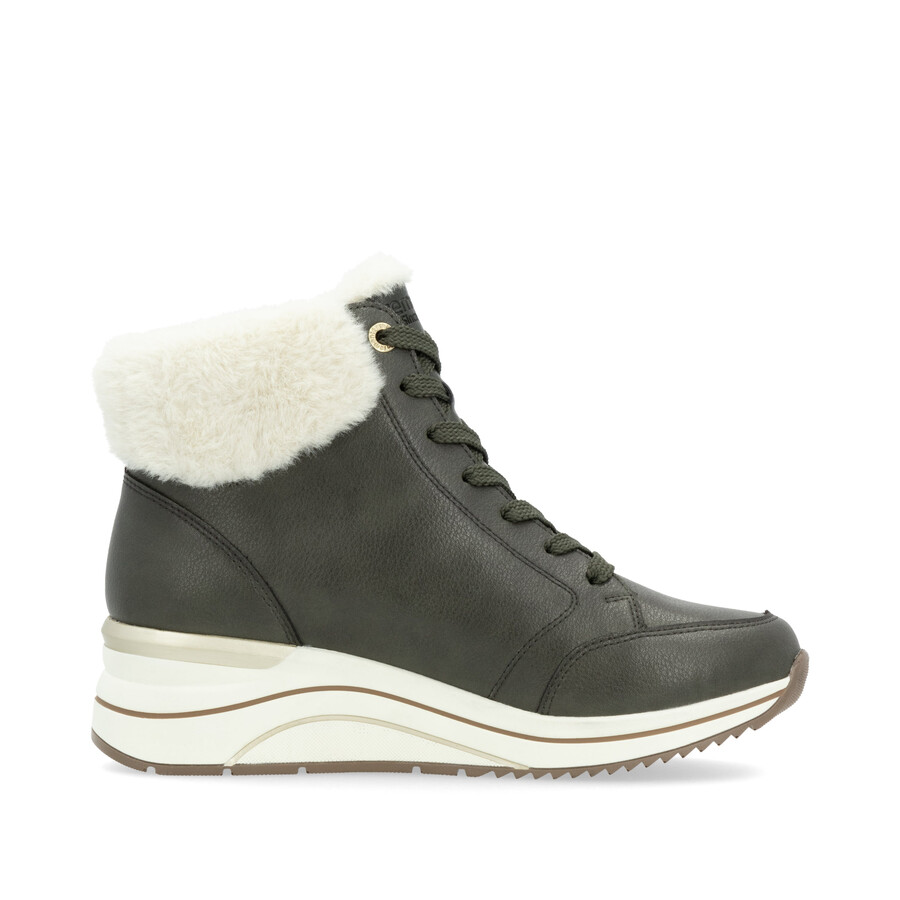 bottes vertes à fermeture éclair pour femmes remonte d0t77-52