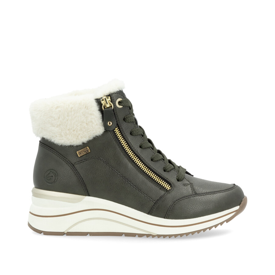 bottes vertes à fermeture éclair pour femmes remonte d0t77-52