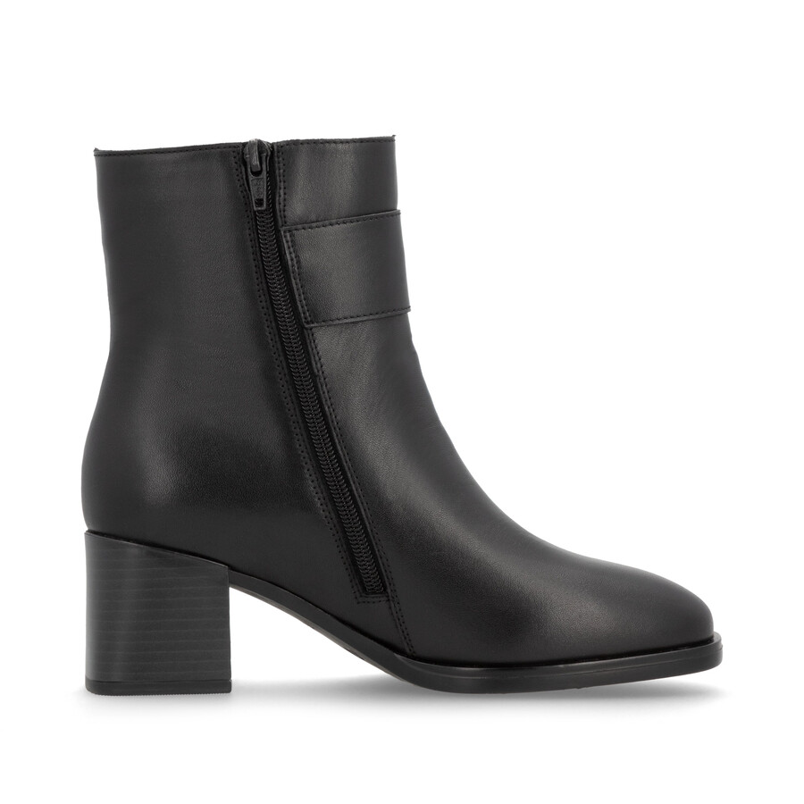 bottes noires à fermeture éclair pour femmes remonte d0v80-00