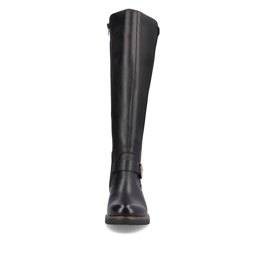 bottes noires à fermeture éclair pour femmes remonte d1a73-01