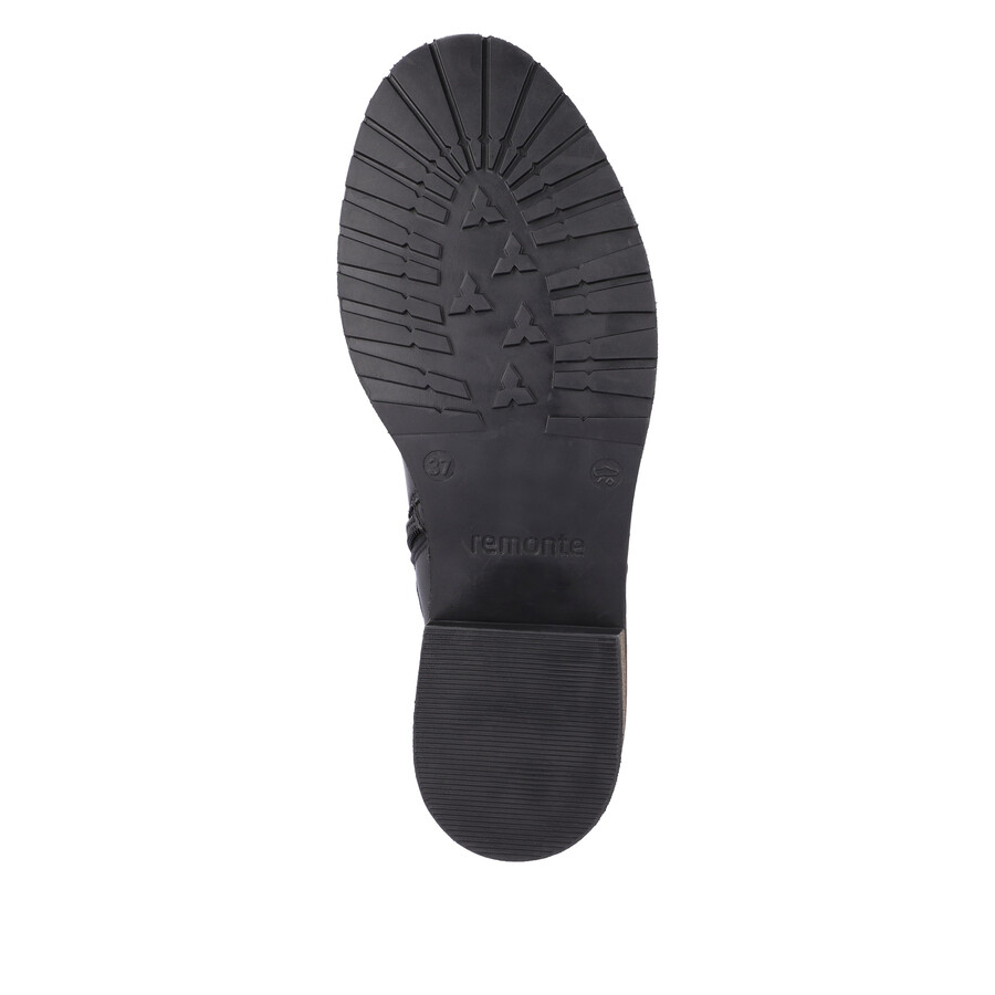 bottes noires à fermeture éclair pour femmes remonte d1a73-01