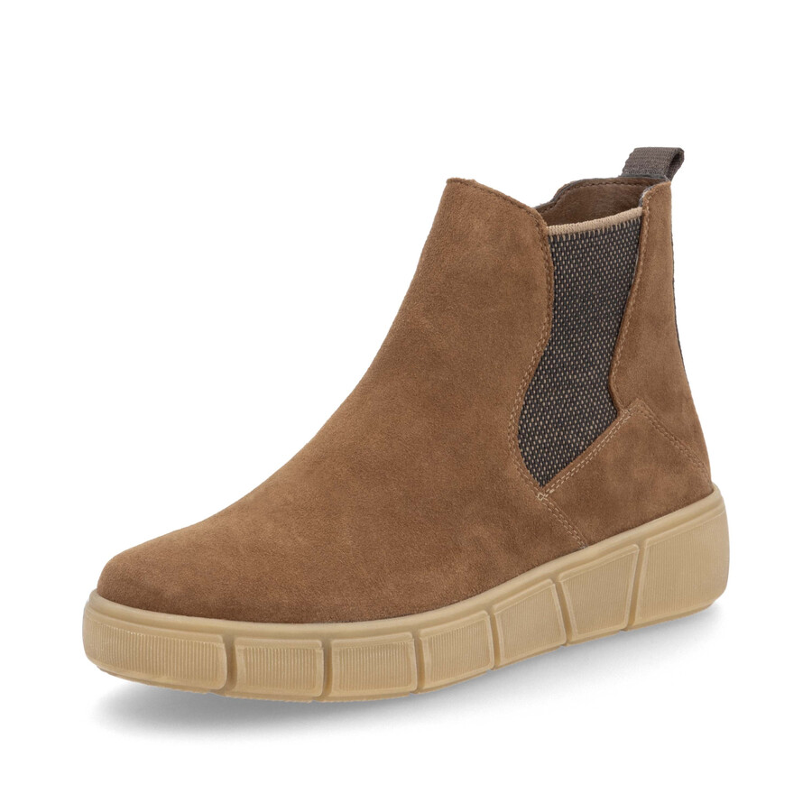 bottes marron à fermeture éclair pour femmes remonte d1t71-24