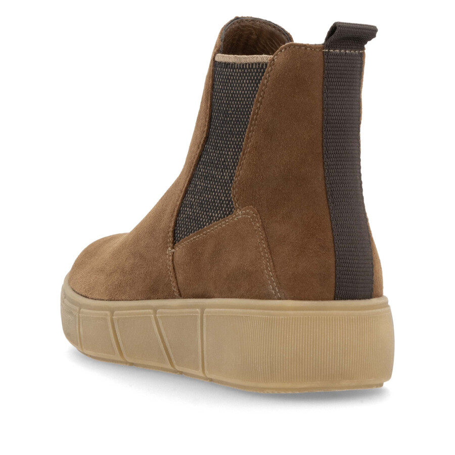 bottes marron à fermeture éclair pour femmes remonte d1t71-24