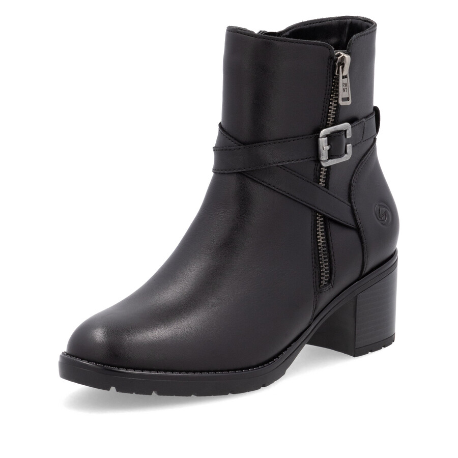 bottes noires à fermeture éclair pour femmes remonte d2a72-00
